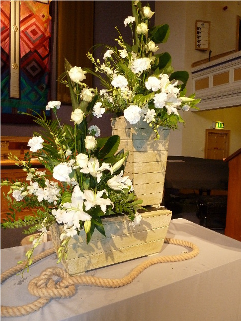 Marie's final arrangement